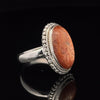 Sterling Silver Sunstone Ring Size 9
