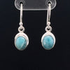 Sterling Silver Larimar Earrings