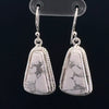 Sterling Silver Howlite Earrings