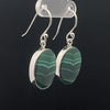 Sterling Silver Malachite Earrings
