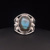 Sterling Silver Labradorite Ring Size 7
