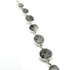 Sterling Silver Tourmalated Quartz Bracelet