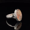 Sterling Silver Rutilated Quartz Ring Size 10