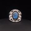 Sterling Silver Labradorite Ring Size 7