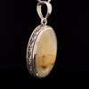 Sterling Silver Rutilated Quartz Pendant