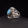 Sterling Silver Labradorite Ring Size 7