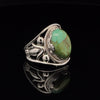 Sterling Silver Kingman Turquoise Ring Size 7