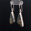 Sterling Silver Bloodstone Earrings