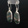 Sterling Silver Bloodstone Earrings