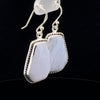 Sterling Silver Blue Lace Agate Earrings