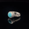 Sterling Silver Turquoise Ring Size 7