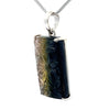 Sterling Silver Carved Watermelon Tourmaline Pendant