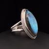 Sterling Silver Labradorite Ring Size 8