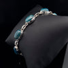 Sterling Silver Apatite Bracelet