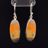 Sterling Silver Bumble Bee Jasper Earrings