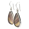 Sterling Silver Rainbow Fluorite Earrings