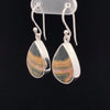 Sterling Silver Ocean Jasper Earrings