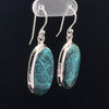 Sterling Silver Azurite Earrings