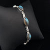 Sterling Silver Labradorite Bracelet