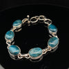 Sterling Silver Apatite Bracelet