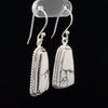 Sterling Silver Howlite Earrings
