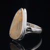 Sterling Silver Rutilated Quartz Ring Size 8