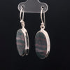 Sterling Silver Bloodstone Earrings