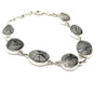 Sterling Silver Tourmalated Quartz Bracelet