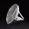 Sterling Silver Tourmalated Quartz Ring Size 10