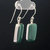 Sterling Silver Malachite Earrings