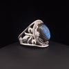 Sterling Silver Labradorite Ring Size 7