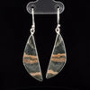 Sterling Silver Ocean Jasper Earrings