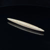5.5mm Fossilized Mammoth Ivory Carved Septum Tusk