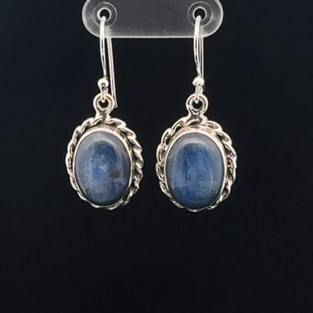 Sterling Silver Kyanite Earrings