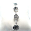 Sterling Silver Tourmalated Quartz Bracelet