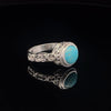 Sterling Silver Turquoise Ring Size 7