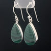Sterling Silver Malachite Earrings
