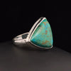 Sterling Silver Chrysocolla Ring Size 8