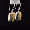 Sterling Silver Bumble Bee Jasper Earrings