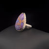 Sterling Silver Copper Purple Turquoise Ring Size 7