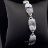 Sterling Silver Dendritic Opal Bracelet