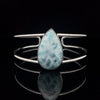 Sterling Silver Larimar Cuff Bracelet