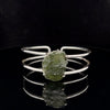 Sterling Silver Moldavite Bracelet