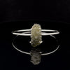 Sterling Silver Moldavite Cuff Bracelet