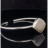Sterling Silver Ammolite Cuff Bracelet