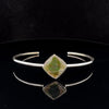 Sterling Silver Ammolite Cuff Bracelet