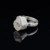 Sterling Silver Herkimer Diamond Ring Size 7