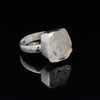 Sterling Silver Herkimer Diamond Ring Size 7