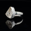 Sterling Silver Herkimer Diamond Ring Size 7