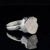 Sterling Silver Herkimer Diamond Ring Size 8
